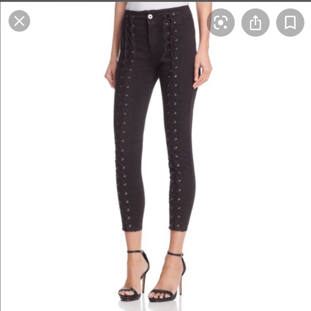 Pistola lace up jeans
